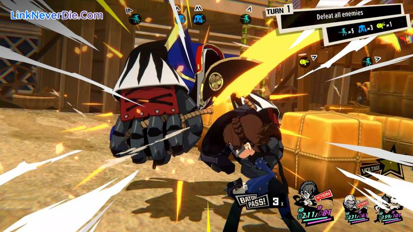 Hình ảnh trong game Persona 5 Tactica (screenshot) Hình ảnh trong game Persona 5 Tactica (screenshot)