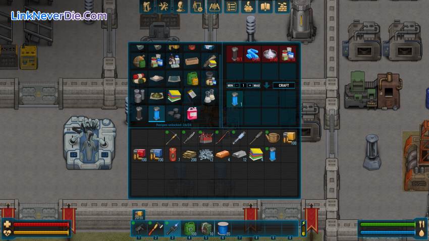 Hình ảnh trong game CryoFall (screenshot) Hình ảnh trong game CryoFall (screenshot)
