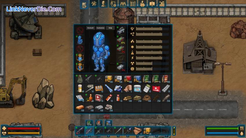 Hình ảnh trong game CryoFall (screenshot) Hình ảnh trong game CryoFall (screenshot)