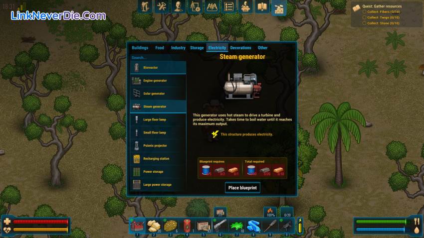 Hình ảnh trong game CryoFall (screenshot) Hình ảnh trong game CryoFall (screenshot)