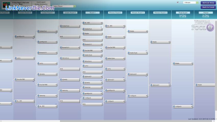 Hình ảnh trong game Virtual Pool 4 (screenshot) Hình ảnh trong game Virtual Pool 4 (screenshot)