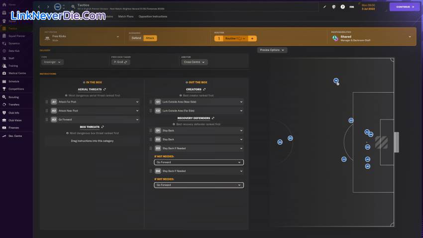 Hình ảnh trong game Football Manager 2024 (screenshot) Hình ảnh trong game Football Manager 2024 (screenshot)
