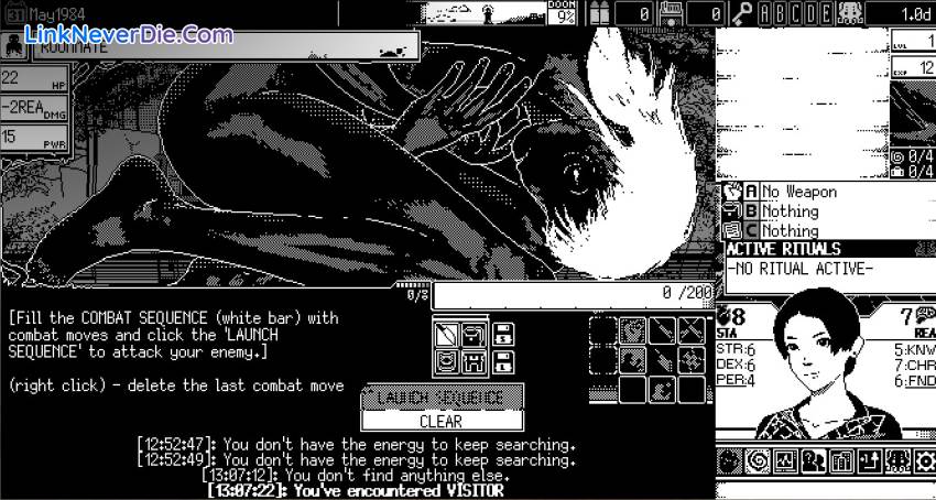 Hình ảnh trong game WORLD OF HORROR (screenshot) Hình ảnh trong game WORLD OF HORROR (screenshot)