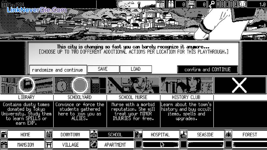Hình ảnh trong game WORLD OF HORROR (screenshot) Hình ảnh trong game WORLD OF HORROR (screenshot)