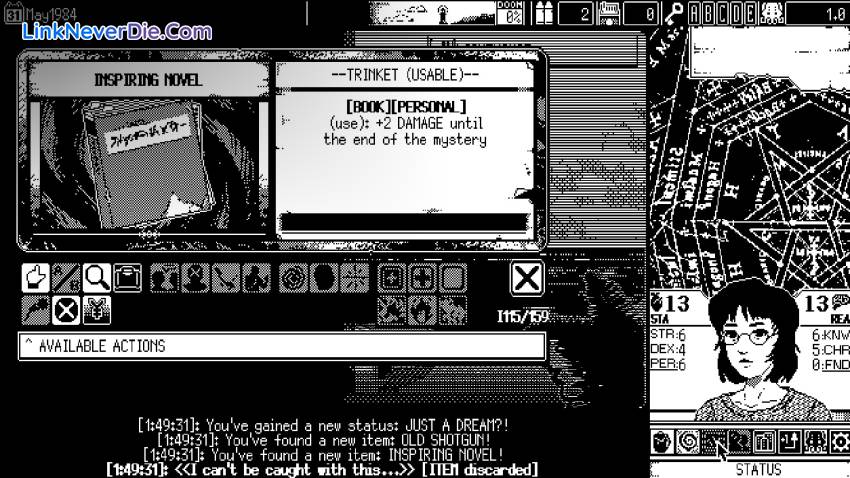 Hình ảnh trong game WORLD OF HORROR (screenshot) Hình ảnh trong game WORLD OF HORROR (screenshot)