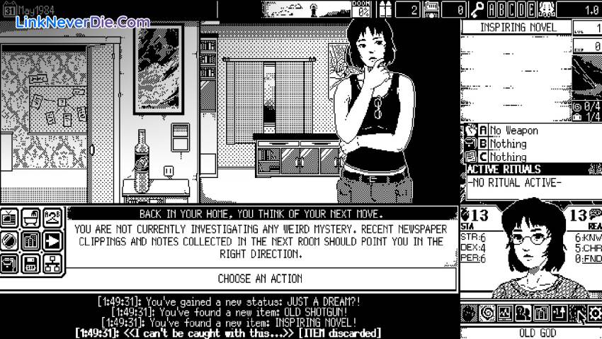 Hình ảnh trong game WORLD OF HORROR (screenshot) Hình ảnh trong game WORLD OF HORROR (screenshot)