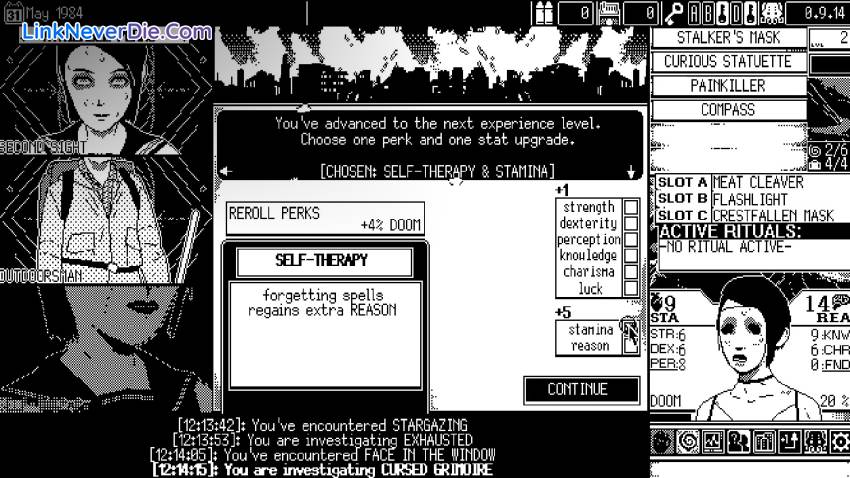 Hình ảnh trong game WORLD OF HORROR (screenshot) Hình ảnh trong game WORLD OF HORROR (screenshot)