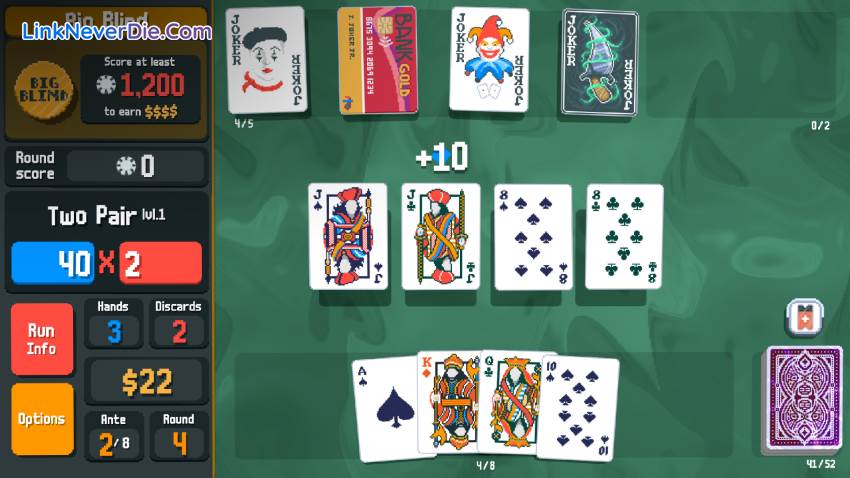 Hình ảnh trong game Balatro (screenshot) Hình ảnh trong game Balatro (screenshot)