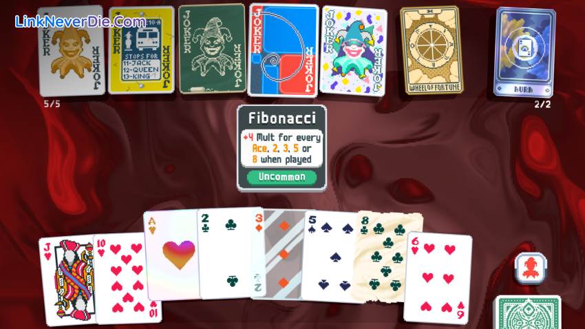 Hình ảnh trong game Balatro (screenshot) Hình ảnh trong game Balatro (screenshot)