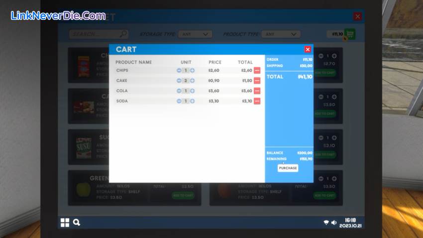 Hình ảnh trong game Supermarket Simulator (screenshot) Hình ảnh trong game Supermarket Simulator (screenshot)