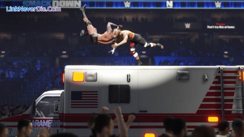 Hình ảnh trong game WWE 2K24 (screenshot) Hình ảnh trong game WWE 2K24 (screenshot)