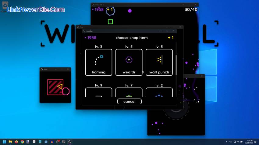 Hình ảnh trong game Windowkill (screenshot) Hình ảnh trong game Windowkill (screenshot)