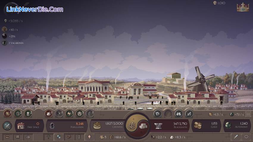 Hình ảnh trong game Microcivilization (screenshot) Hình ảnh trong game Microcivilization (screenshot)