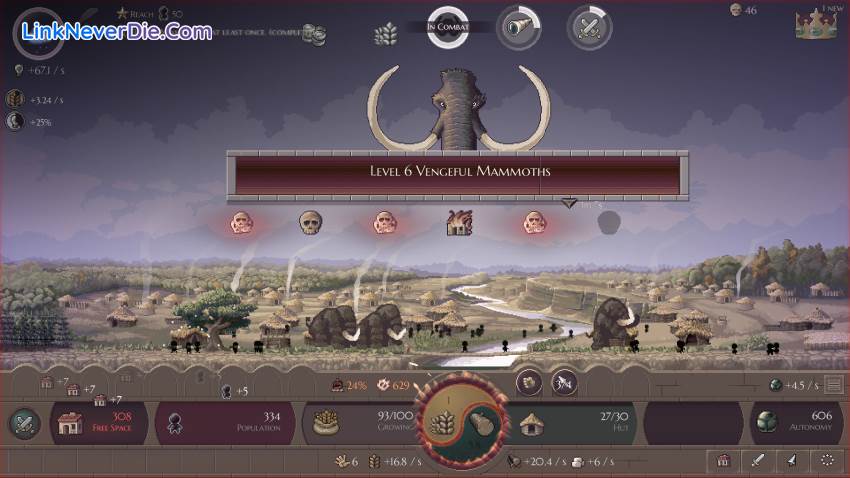 Hình ảnh trong game Microcivilization (screenshot) Hình ảnh trong game Microcivilization (screenshot)