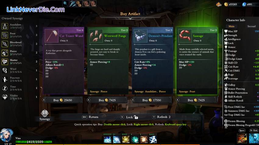 Hình ảnh trong game Artifact Seeker (screenshot) Hình ảnh trong game Artifact Seeker (screenshot)