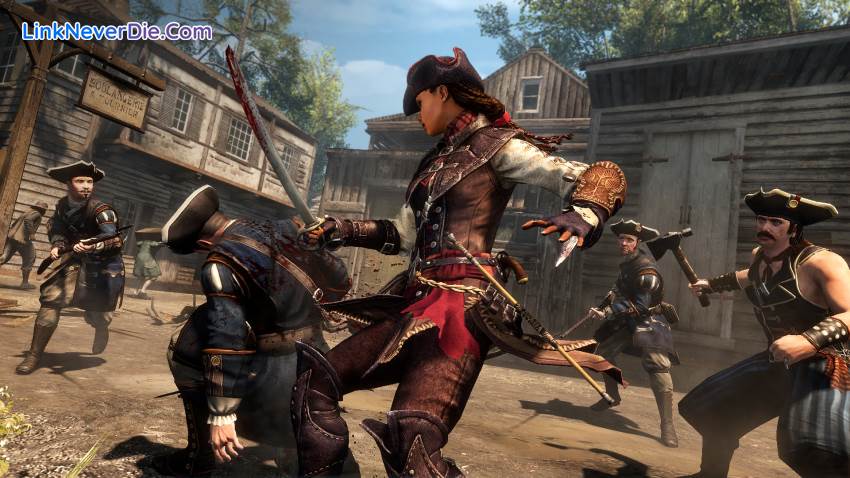 Hình ảnh trong game Assassin's Creed Liberation HD (screenshot) Hình ảnh trong game Assassin's Creed Liberation HD (screenshot)