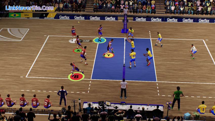 Hình ảnh trong game Spike Volleyball (screenshot) Hình ảnh trong game Spike Volleyball (screenshot)
