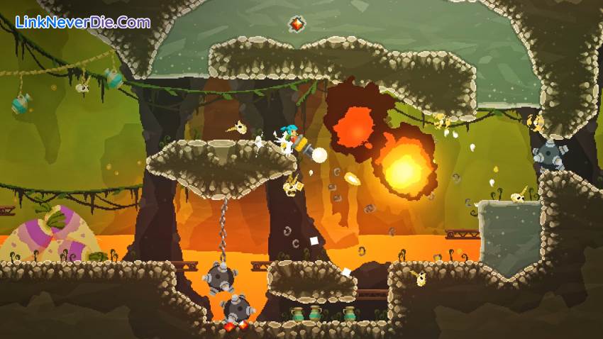 Hình ảnh trong game Pepper Grinder (screenshot) Hình ảnh trong game Pepper Grinder (screenshot)