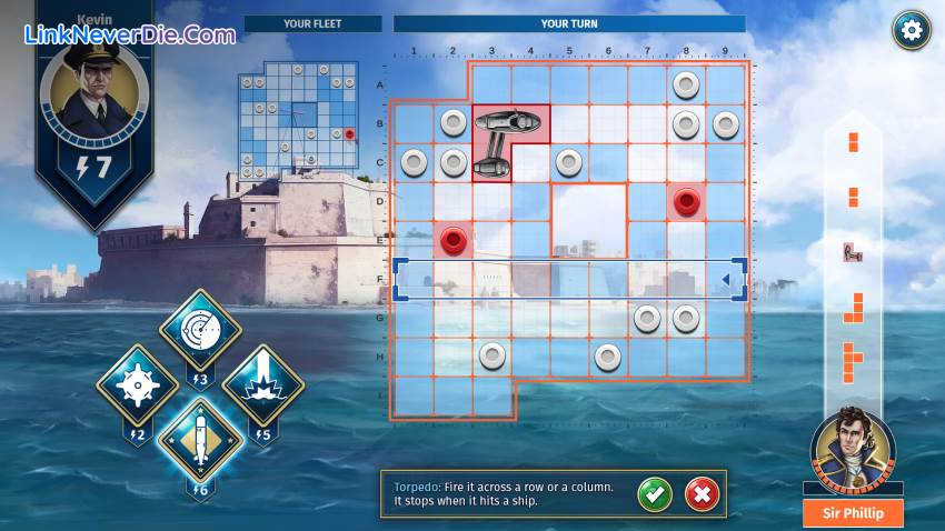 Hình ảnh trong game Hasbro's BATTLESHIP (screenshot) Hình ảnh trong game Hasbro's BATTLESHIP (screenshot)