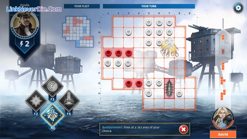 Hình ảnh trong game Hasbro's BATTLESHIP (screenshot) Hình ảnh trong game Hasbro's BATTLESHIP (screenshot)