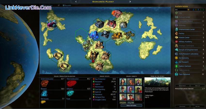 Hình ảnh trong game Galactic Civilizations III (screenshot) Hình ảnh trong game Galactic Civilizations III (screenshot)