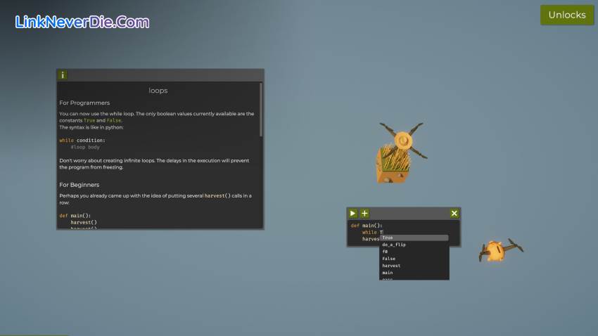 Hình ảnh trong game The Farmer Was Replaced (screenshot) Hình ảnh trong game The Farmer Was Replaced (screenshot)