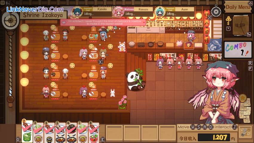 Hình ảnh trong game Touhou Mystia's Izakaya (screenshot) Hình ảnh trong game Touhou Mystia's Izakaya (screenshot)