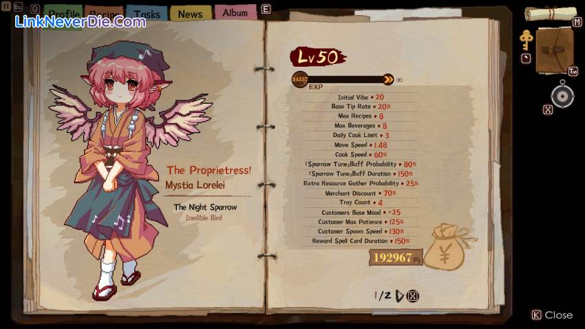 Hình ảnh trong game Touhou Mystia's Izakaya (screenshot) Hình ảnh trong game Touhou Mystia's Izakaya (screenshot)