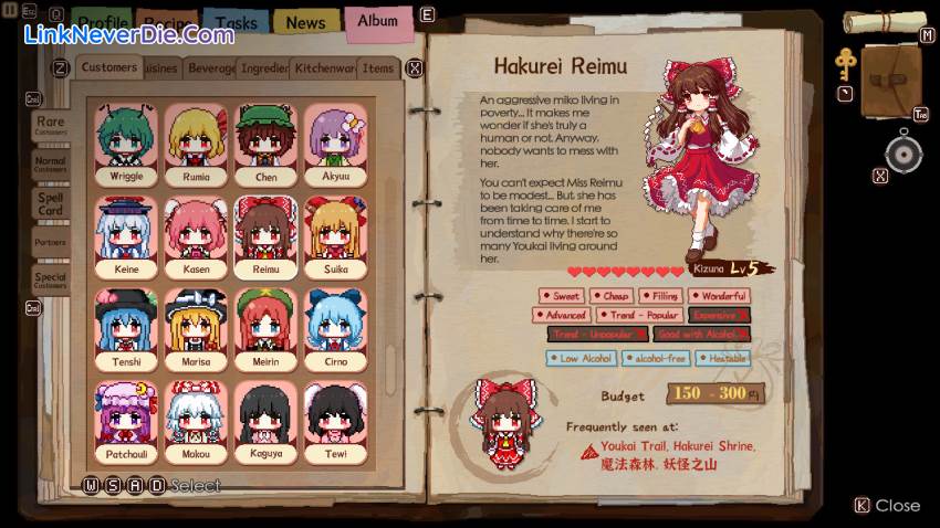 Hình ảnh trong game Touhou Mystia's Izakaya (screenshot) Hình ảnh trong game Touhou Mystia's Izakaya (screenshot)