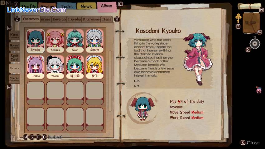 Hình ảnh trong game Touhou Mystia's Izakaya (screenshot) Hình ảnh trong game Touhou Mystia's Izakaya (screenshot)