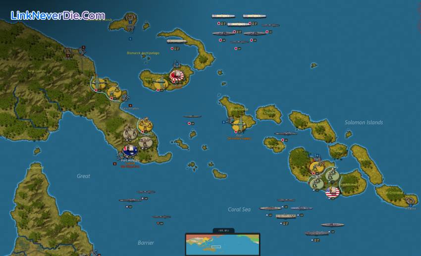 Hình ảnh trong game Strategic Command WWII: War in the Pacific (screenshot) Hình ảnh trong game Strategic Command WWII: War in the Pacific (screenshot)