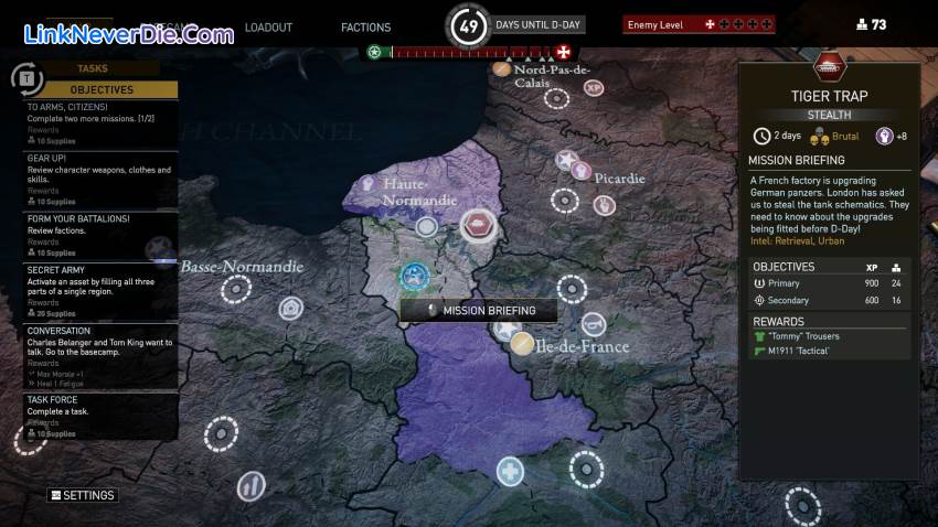 Hình ảnh trong game Classified: France '44 (screenshot) Hình ảnh trong game Classified: France '44 (screenshot)