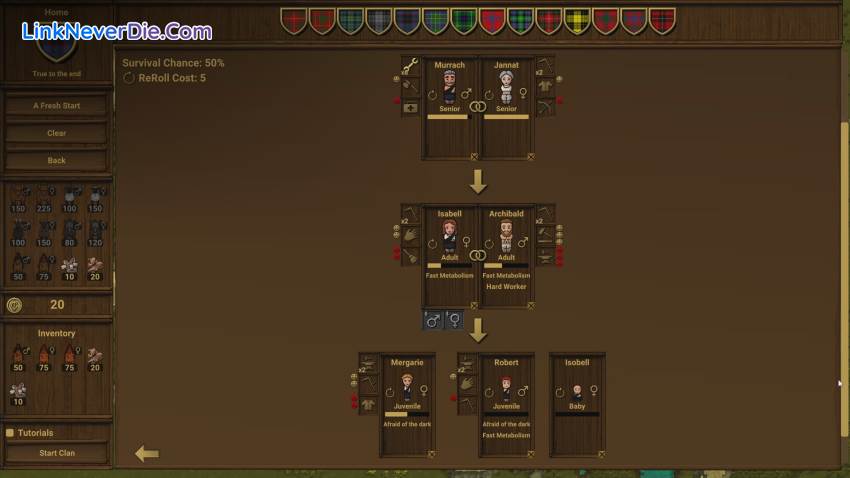 Hình ảnh trong game Clanfolk (screenshot) Hình ảnh trong game Clanfolk (screenshot)