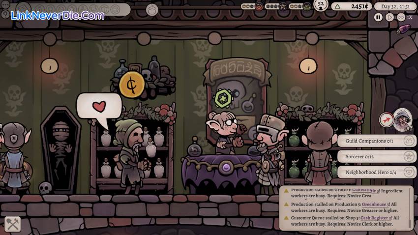 Hình ảnh trong game Potion Tycoon (screenshot) Hình ảnh trong game Potion Tycoon (screenshot)