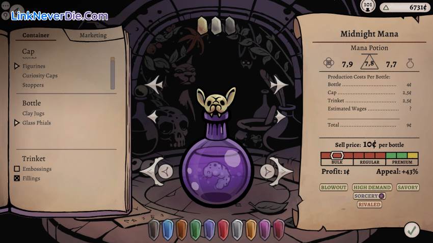 Hình ảnh trong game Potion Tycoon (screenshot) Hình ảnh trong game Potion Tycoon (screenshot)