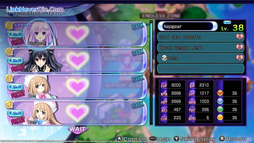 Hình ảnh trong game Hyperdimension Neptunia Re;Birth2: Sisters Generation (screenshot) Hình ảnh trong game Hyperdimension Neptunia Re;Birth2: Sisters Generation (screenshot)