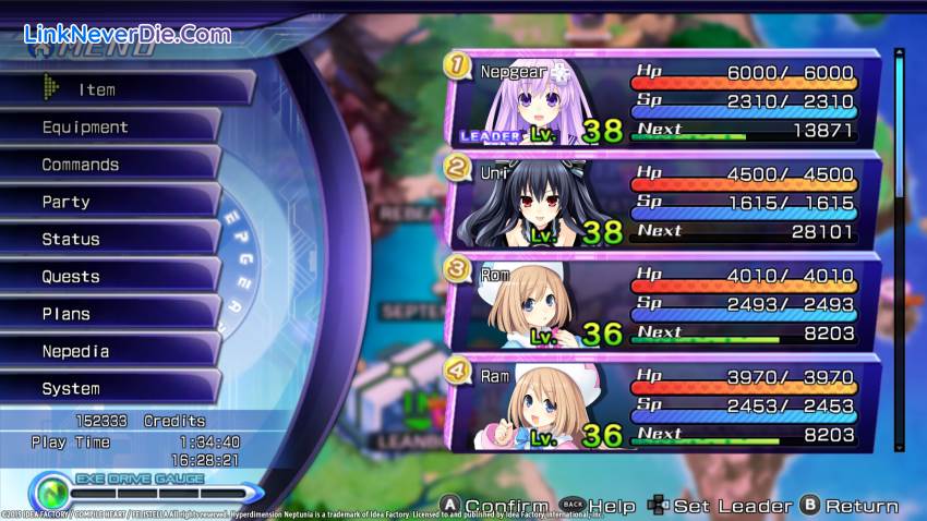 Hình ảnh trong game Hyperdimension Neptunia Re;Birth2: Sisters Generation (screenshot) Hình ảnh trong game Hyperdimension Neptunia Re;Birth2: Sisters Generation (screenshot)