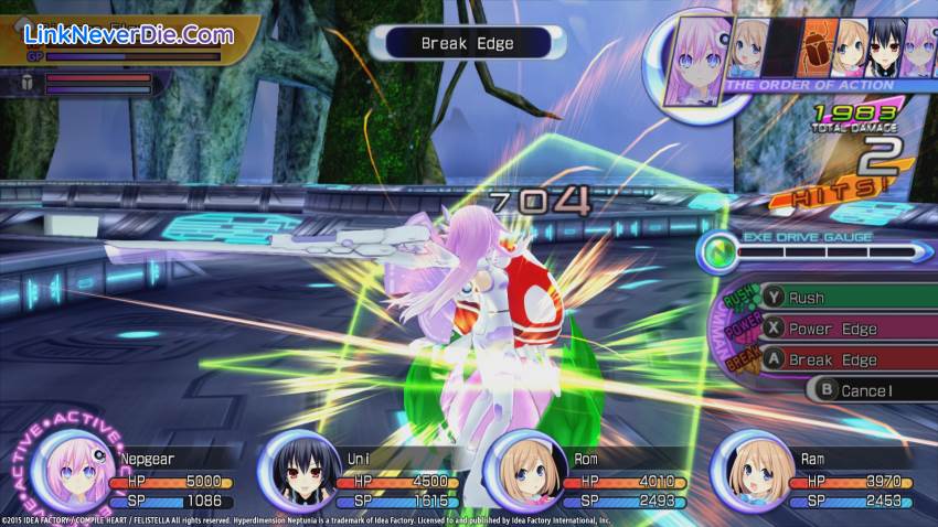 Hình ảnh trong game Hyperdimension Neptunia Re;Birth2: Sisters Generation (screenshot) Hình ảnh trong game Hyperdimension Neptunia Re;Birth2: Sisters Generation (screenshot)