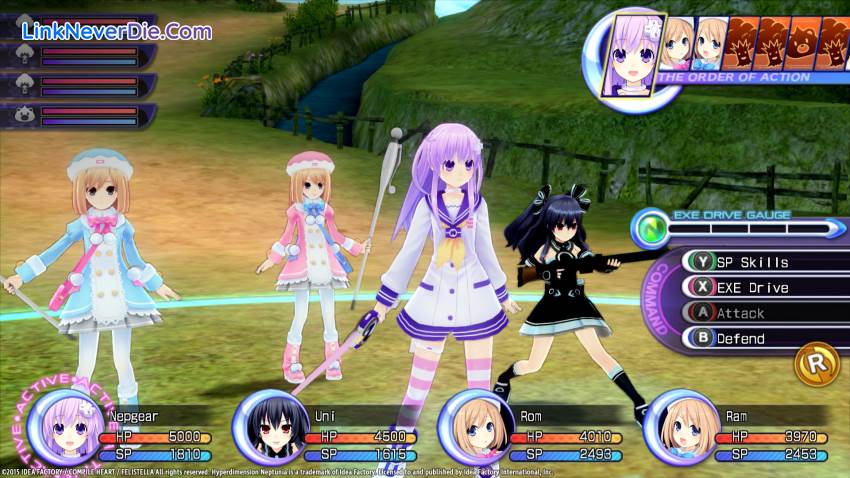 Hình ảnh trong game Hyperdimension Neptunia Re;Birth2: Sisters Generation (screenshot) Hình ảnh trong game Hyperdimension Neptunia Re;Birth2: Sisters Generation (screenshot)