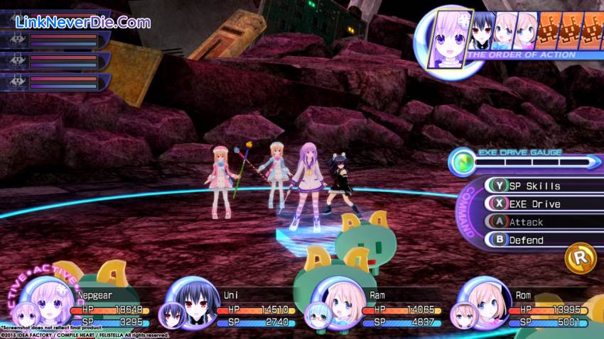 Hình ảnh trong game Hyperdimension Neptunia Re;Birth2: Sisters Generation (screenshot) Hình ảnh trong game Hyperdimension Neptunia Re;Birth2: Sisters Generation (screenshot)