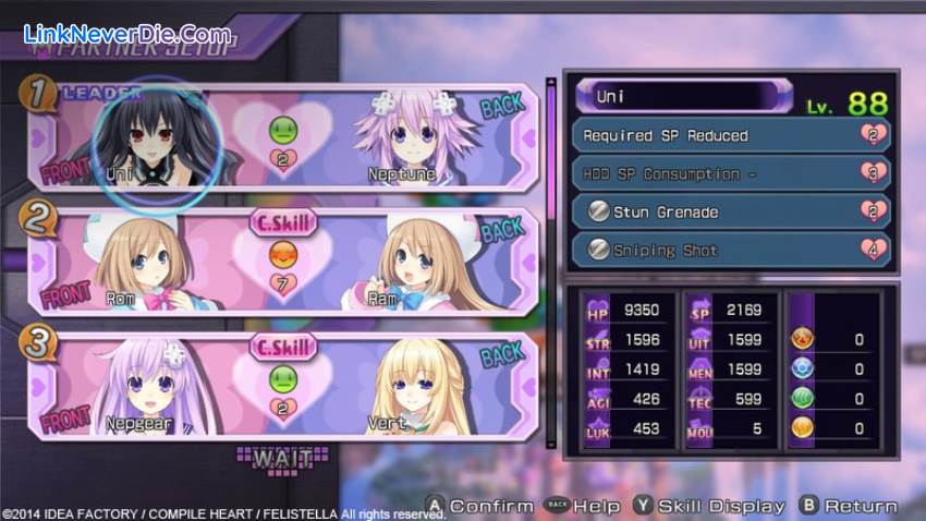 Hình ảnh trong game Hyperdimension Neptunia Re;Birth1 (screenshot) Hình ảnh trong game Hyperdimension Neptunia Re;Birth1 (screenshot)