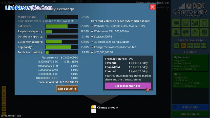Hình ảnh trong game Crypto Miner Tycoon Simulator (screenshot) Hình ảnh trong game Crypto Miner Tycoon Simulator (screenshot)