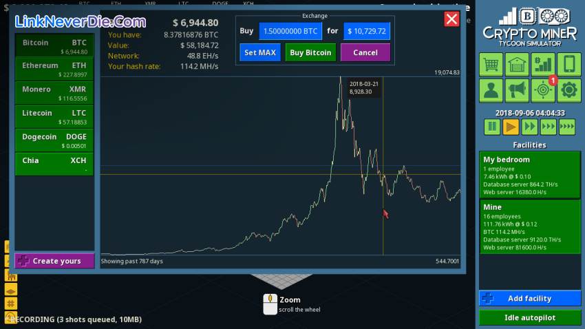 Hình ảnh trong game Crypto Miner Tycoon Simulator (screenshot) Hình ảnh trong game Crypto Miner Tycoon Simulator (screenshot)