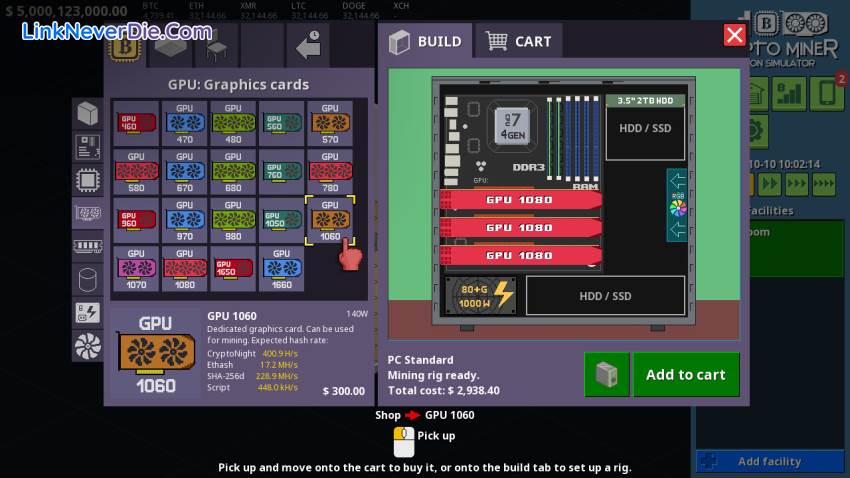 Hình ảnh trong game Crypto Miner Tycoon Simulator (screenshot) Hình ảnh trong game Crypto Miner Tycoon Simulator (screenshot)