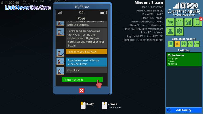 Hình ảnh trong game Crypto Miner Tycoon Simulator (screenshot) Hình ảnh trong game Crypto Miner Tycoon Simulator (screenshot)