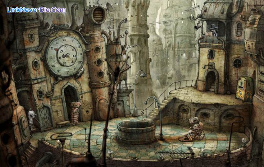 Hình ảnh trong game Machinarium (screenshot) Hình ảnh trong game Machinarium (screenshot)