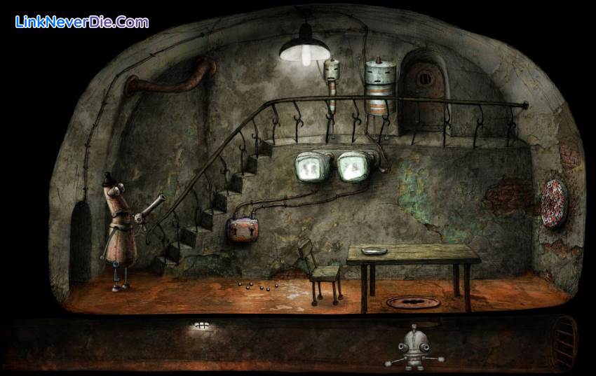 Hình ảnh trong game Machinarium (screenshot) Hình ảnh trong game Machinarium (screenshot)