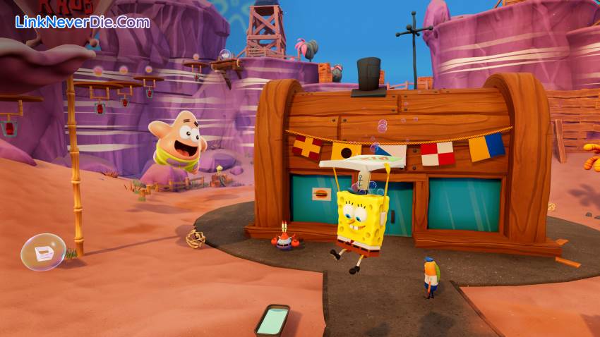 Hình ảnh trong game SpongeBob SquarePants: The Cosmic Shake (screenshot) Hình ảnh trong game SpongeBob SquarePants: The Cosmic Shake (screenshot)