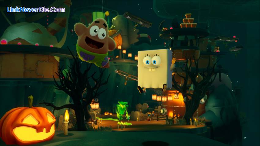 Hình ảnh trong game SpongeBob SquarePants: The Cosmic Shake (screenshot) Hình ảnh trong game SpongeBob SquarePants: The Cosmic Shake (screenshot)