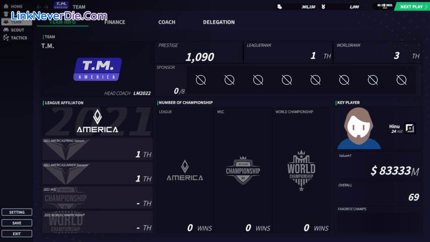 Hình ảnh trong game League Manager 2022 (screenshot) Hình ảnh trong game League Manager 2022 (screenshot)